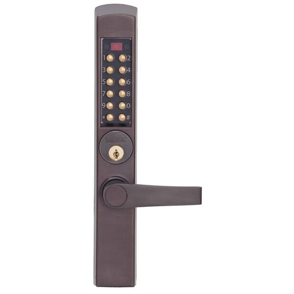 Narrow Stile Mortise Keypad Trim